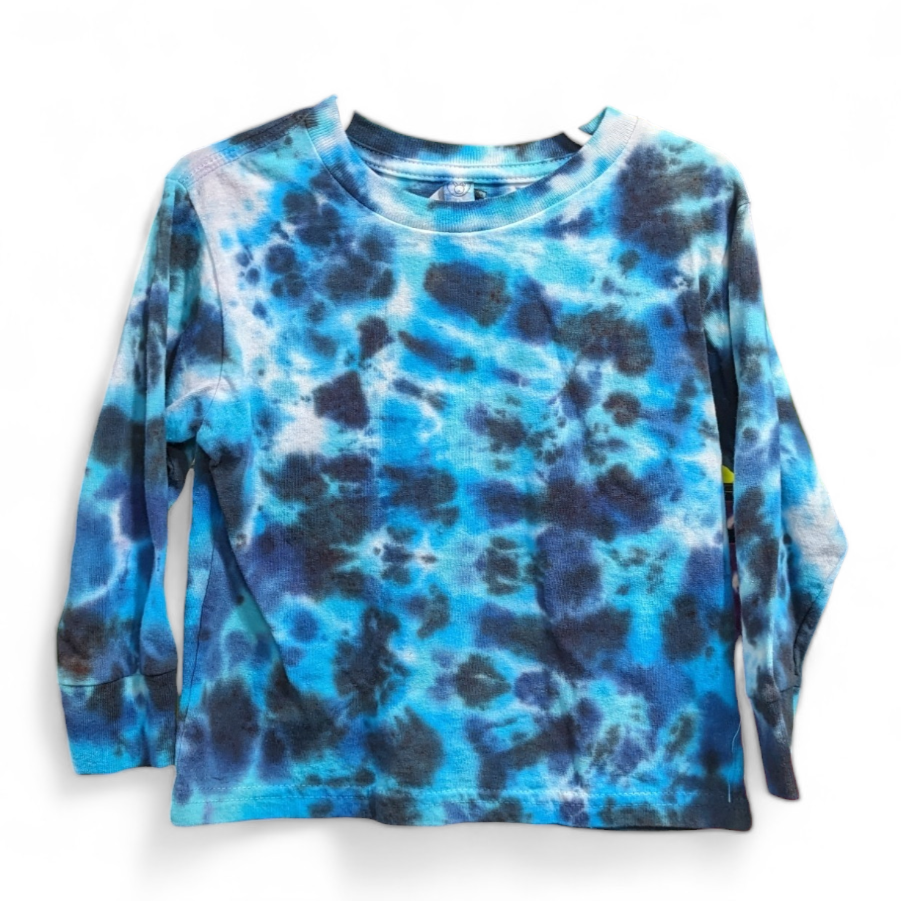 4t Long Sleeve Watery Scrunch