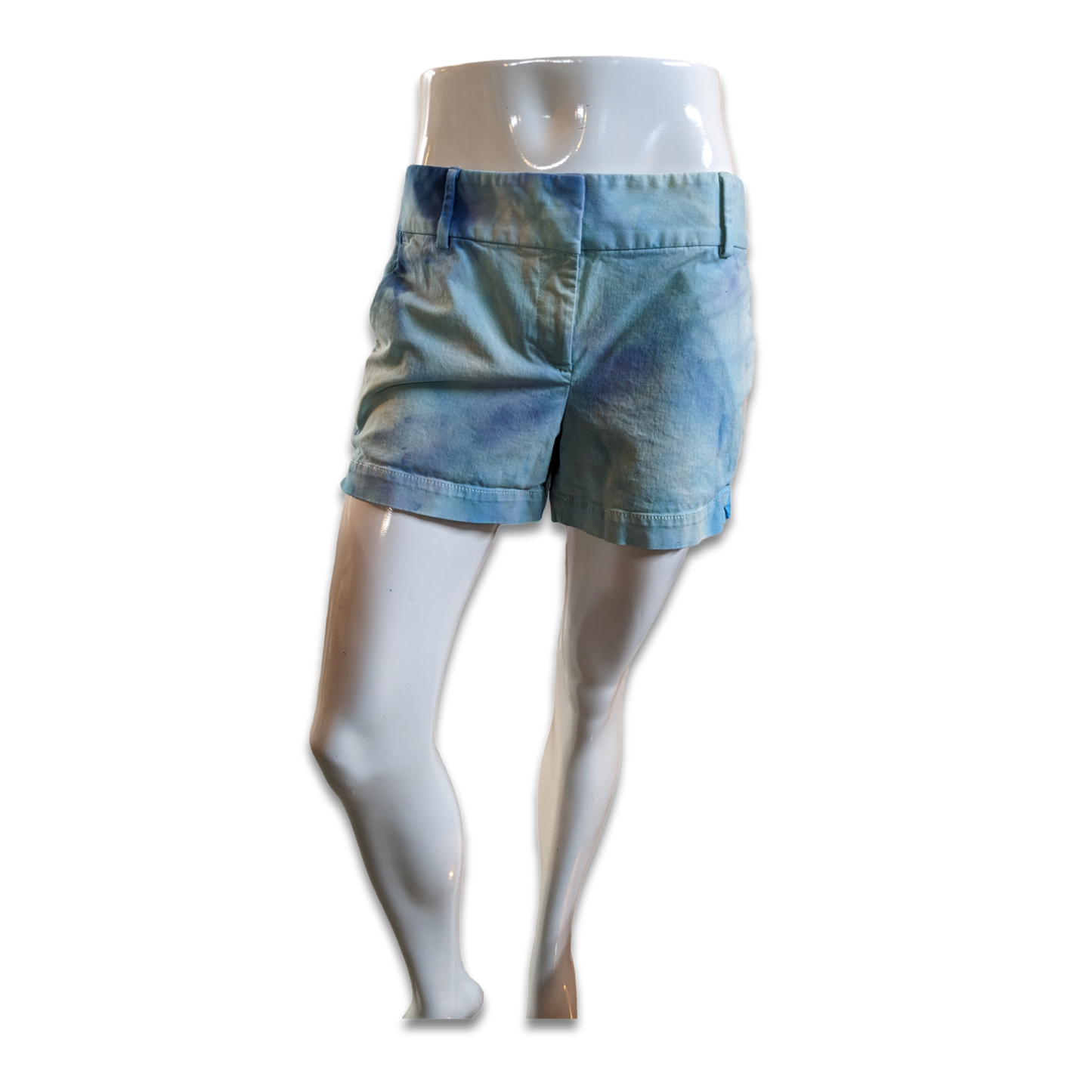 Loft size 4 shorts-Whispy Skies
