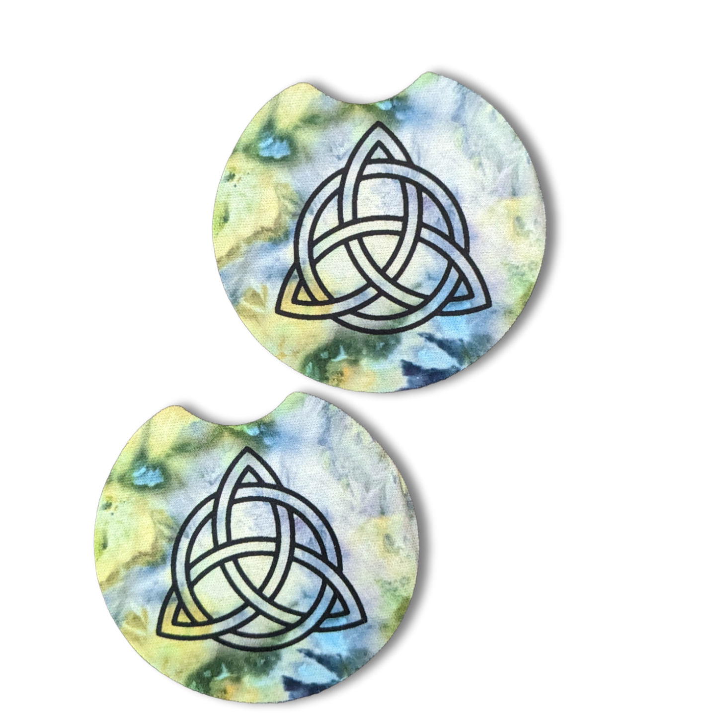 Celtic Knot Car Cup Coaster 2 Pack