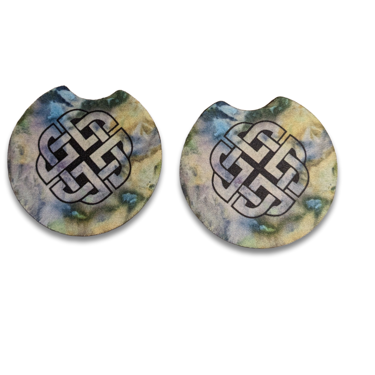 Celtic Knot Car Cup Coaster 2 Pack