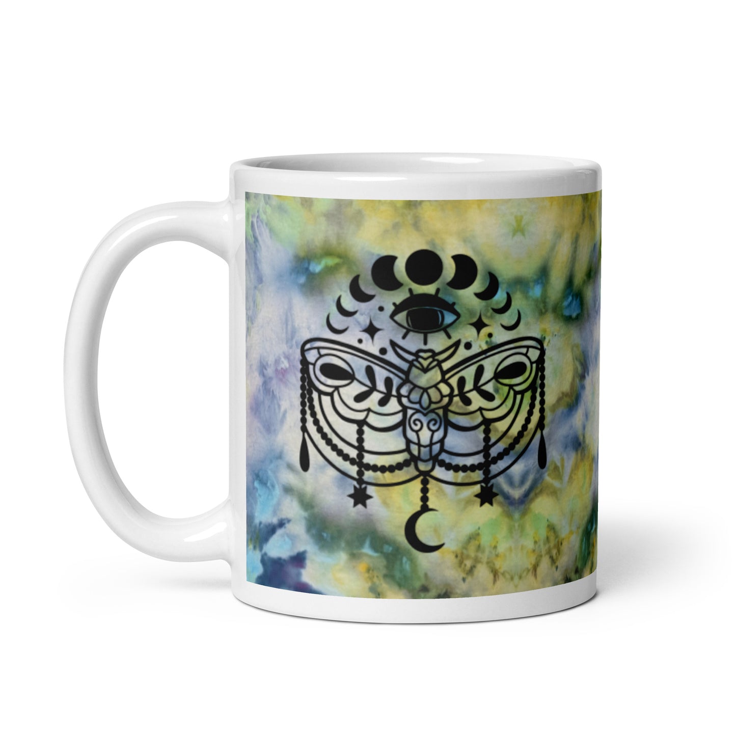 Magical Luna Moth Moon Phases Coffee Mug