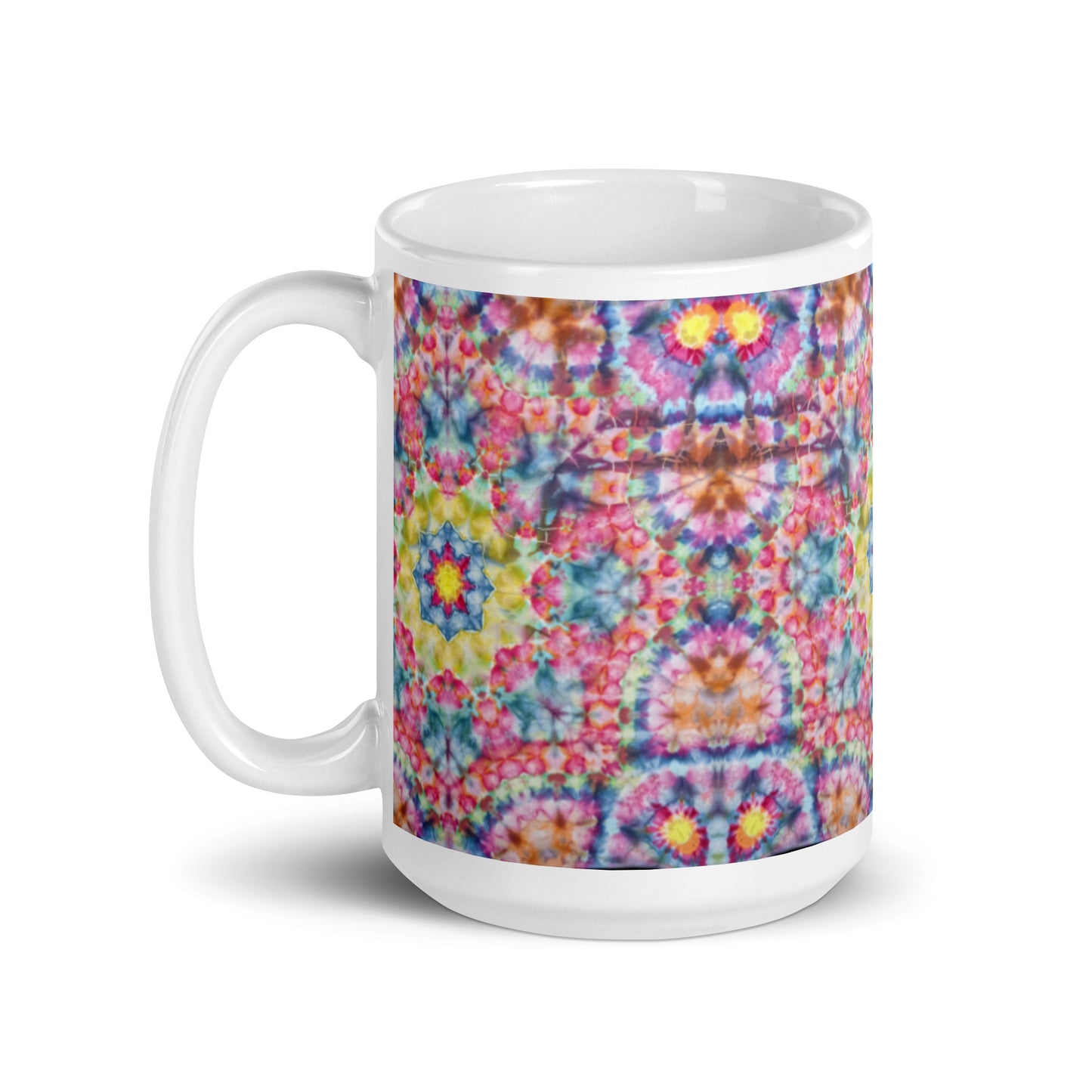 Pink Tapestry Coffee Mug