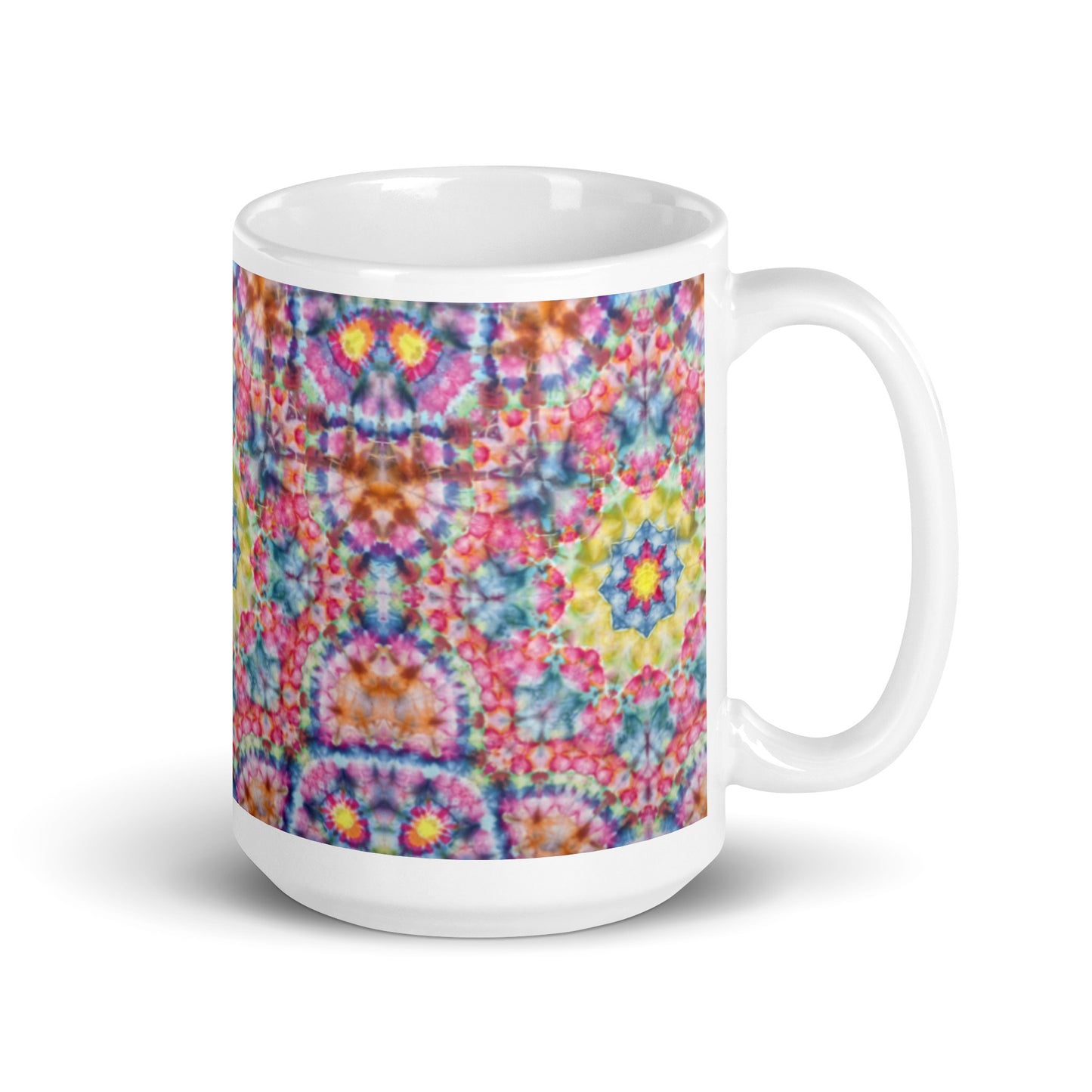 Pink Tapestry Coffee Mug