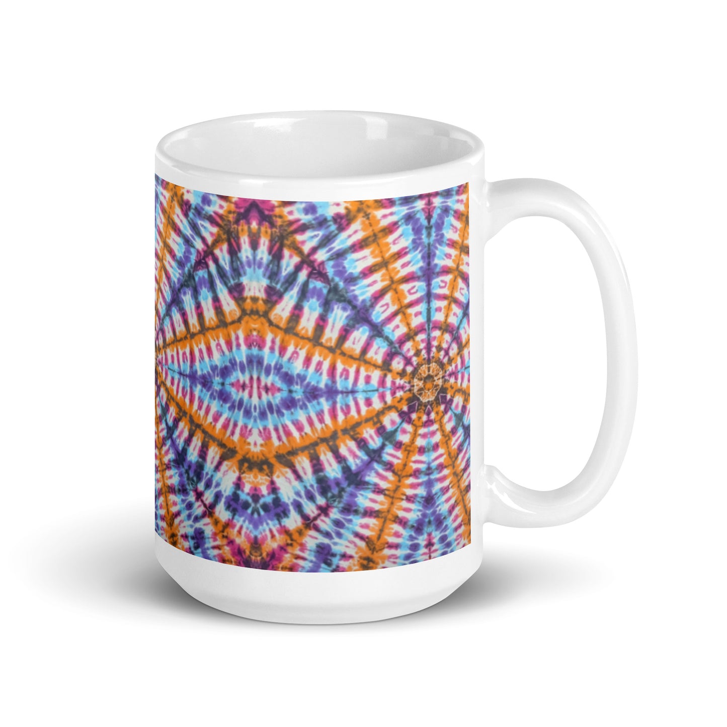 Radio Wave Tapestry Mug