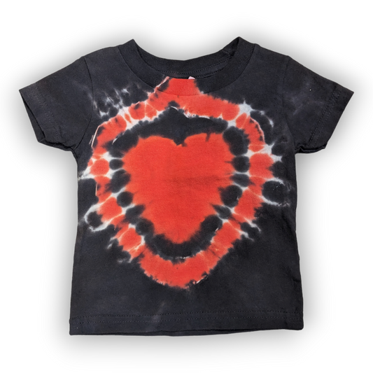 12m Cool Black (and Red) Heart