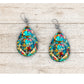 Balloon Stained Glass Earrings