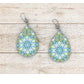 Tie Dyed Kaleidoscope Earrings