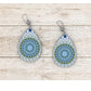 Tie Dyed Kaleidoscope Earrings