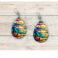 Camping Out Stained Glass Earrings