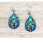 Deer Stained Glass Earrings