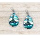 Lighthouse Stained Glass Earrings