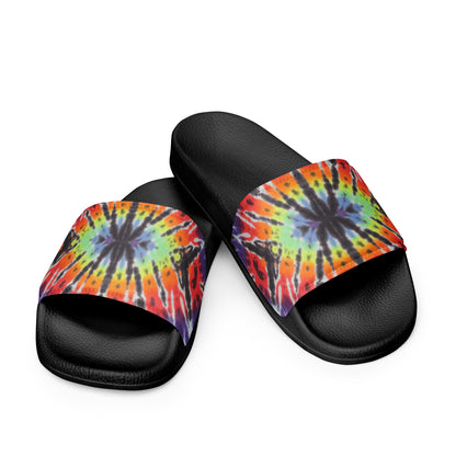 Women's Slides-Rainbow Nova