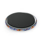 Tapestry Button Magnet, Round (1 & 10 pcs)