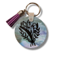 Mystical Feathers Keychain