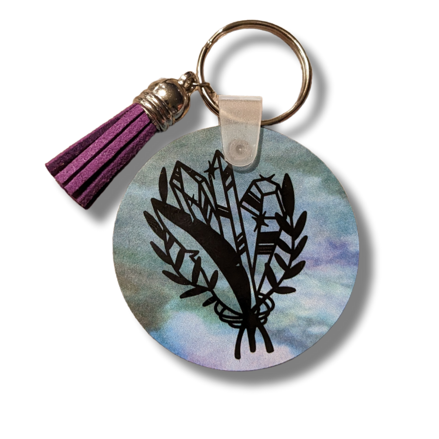 Mystical Feathers Keychain