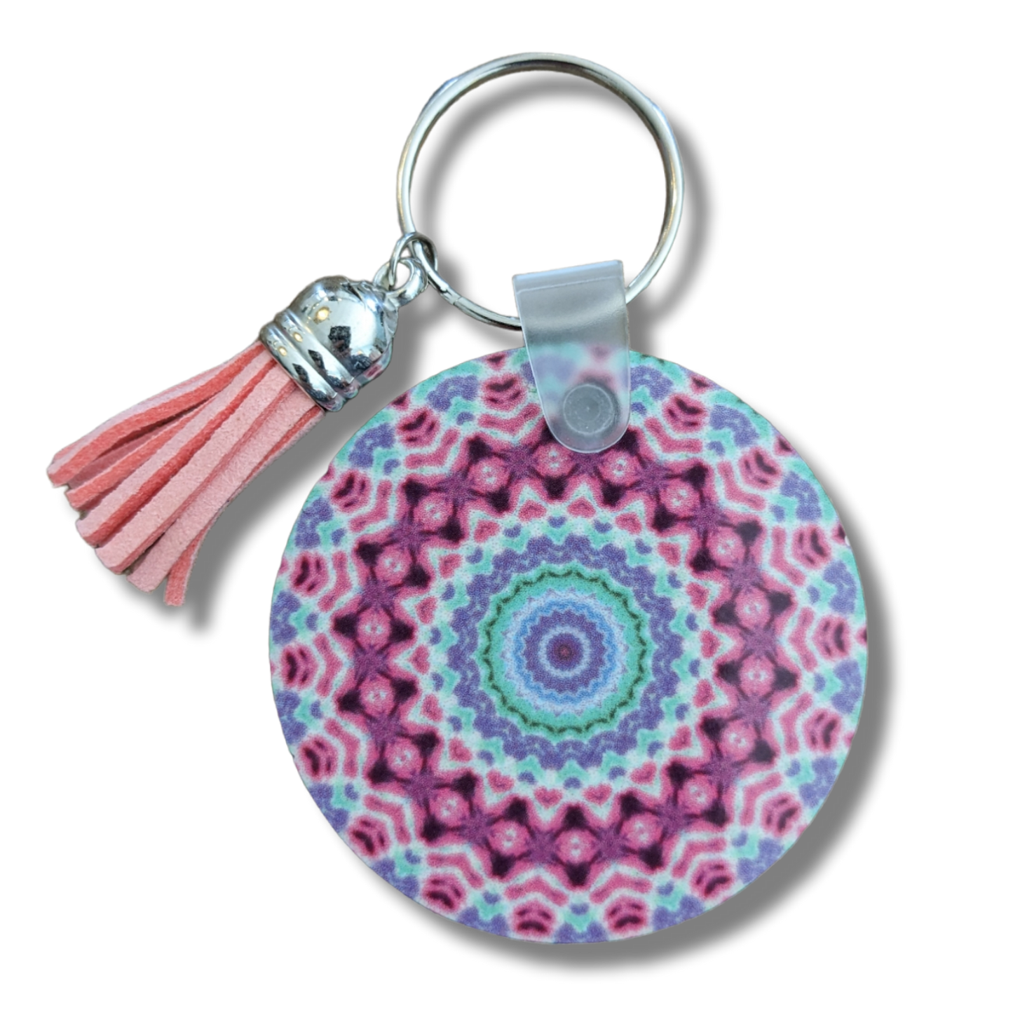 Carnival Mandala Kaleidoscope Keychain