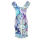 Girls Cap Sleeve Ruffle Dress