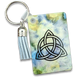 Triquetra Celtic Knot Keychain