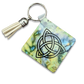 Triquetra Celtic Knot Keychain