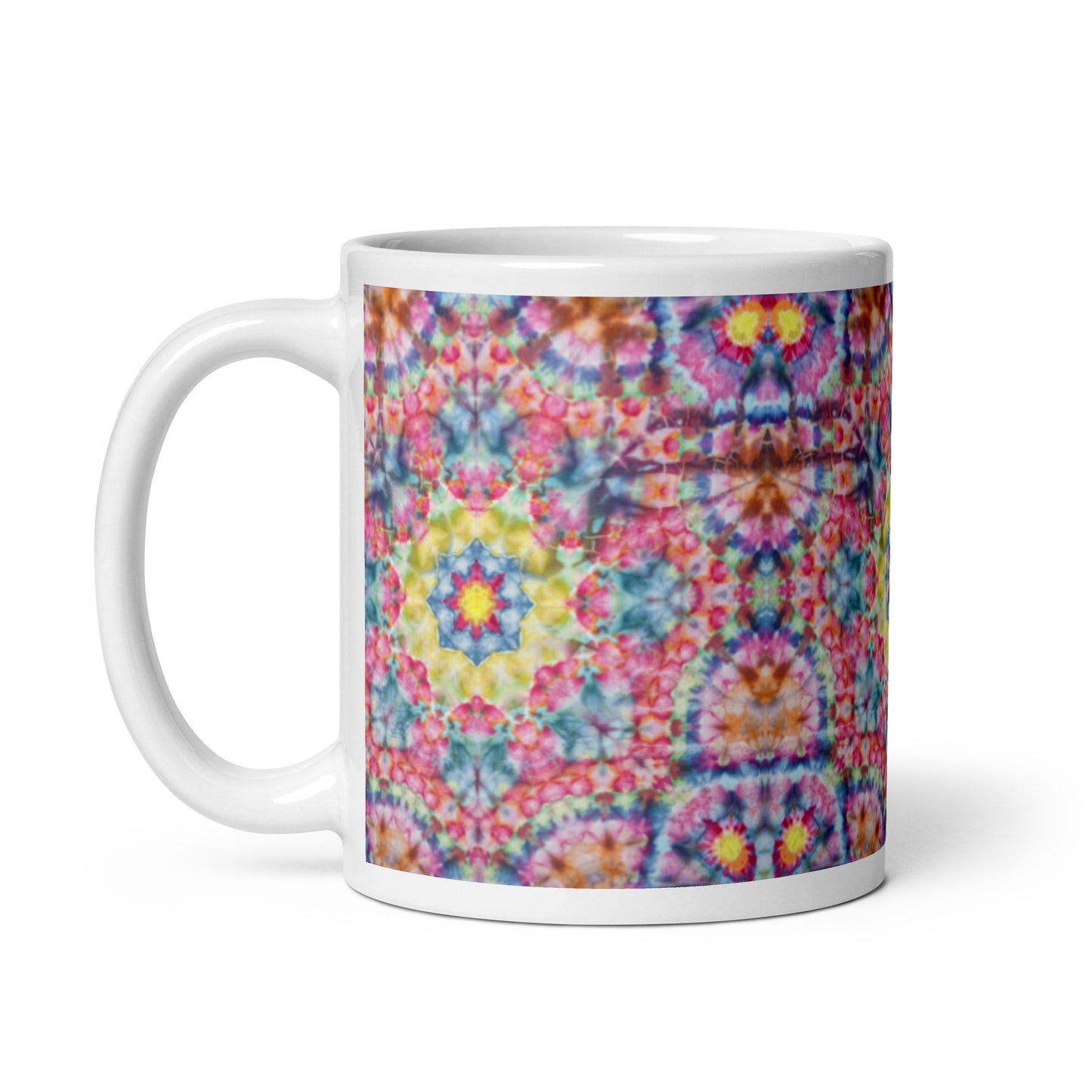 Pink Tapestry Coffee Mug