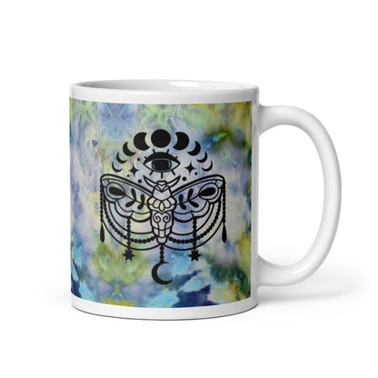 Magical Luna Moth Moon Phases Coffee Mug